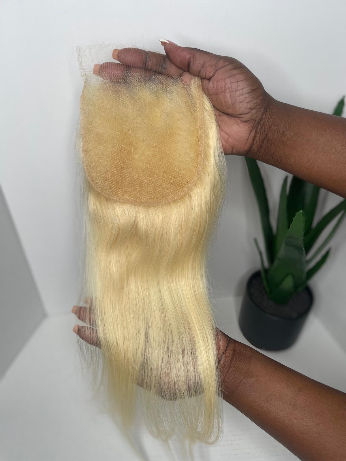 Russian Blonde HD Closures