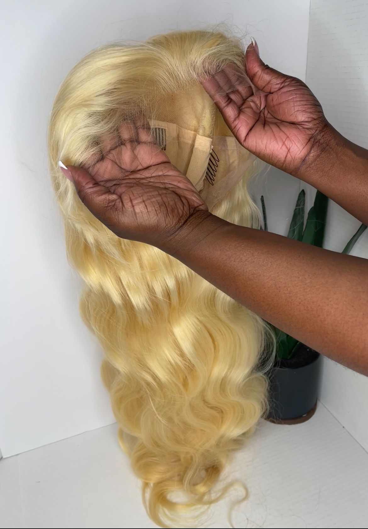 Russian Blonde Full Lace Wig