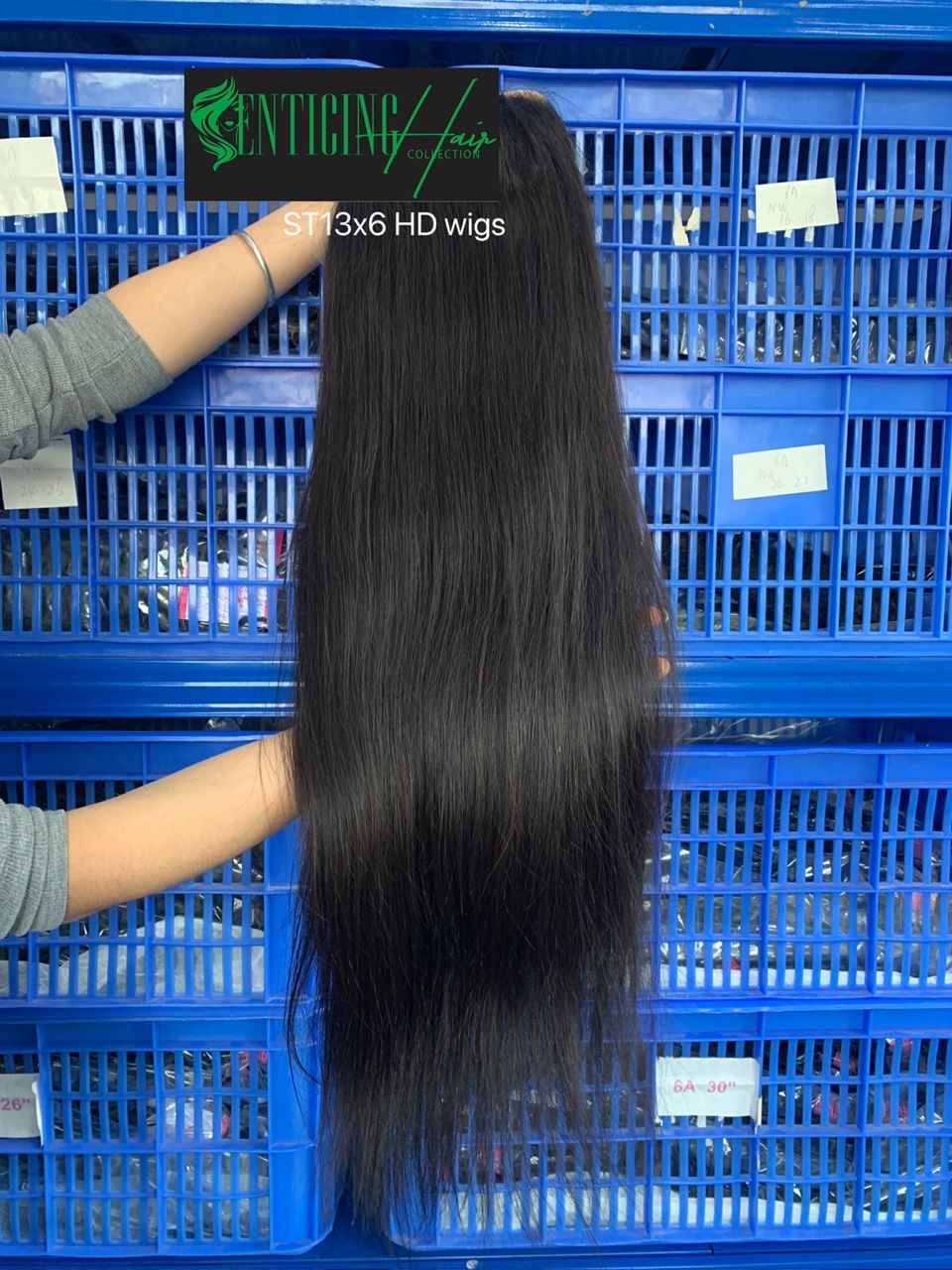13x6 HD Frontal Wig – 100% Raw Hair