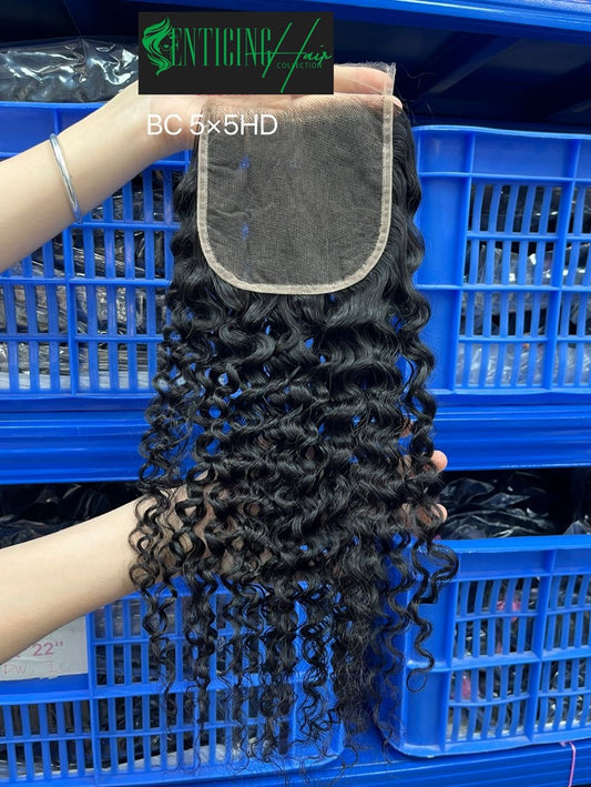 HD Closures – 100% Raw Hair