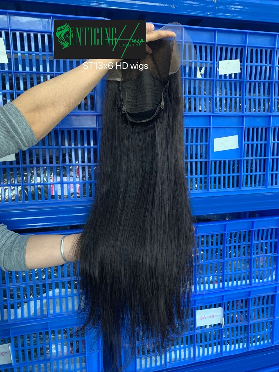 13x6 HD Frontal Wig – 100% Raw Hair
