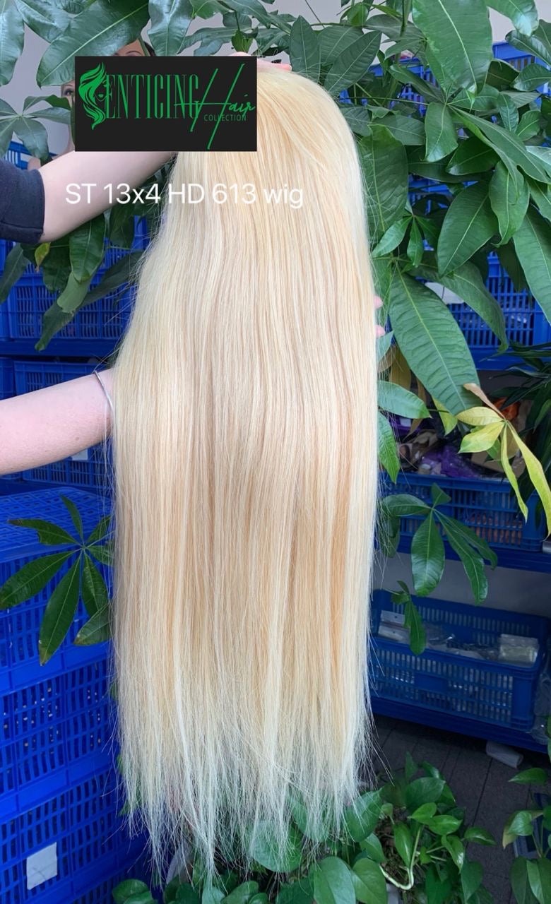 13x6 HD Frontal Wig – 100% Raw Hair