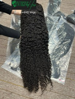 13x6 HD Frontal Wig – 100% Raw Hair