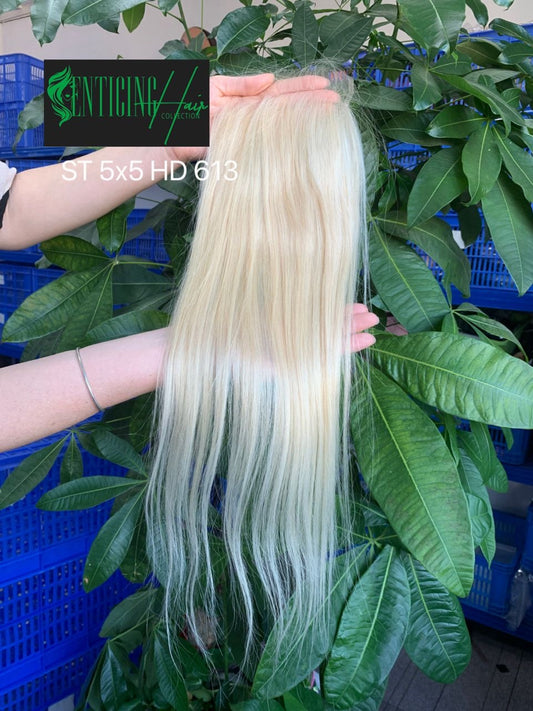Russian Blonde HD Lace Closures