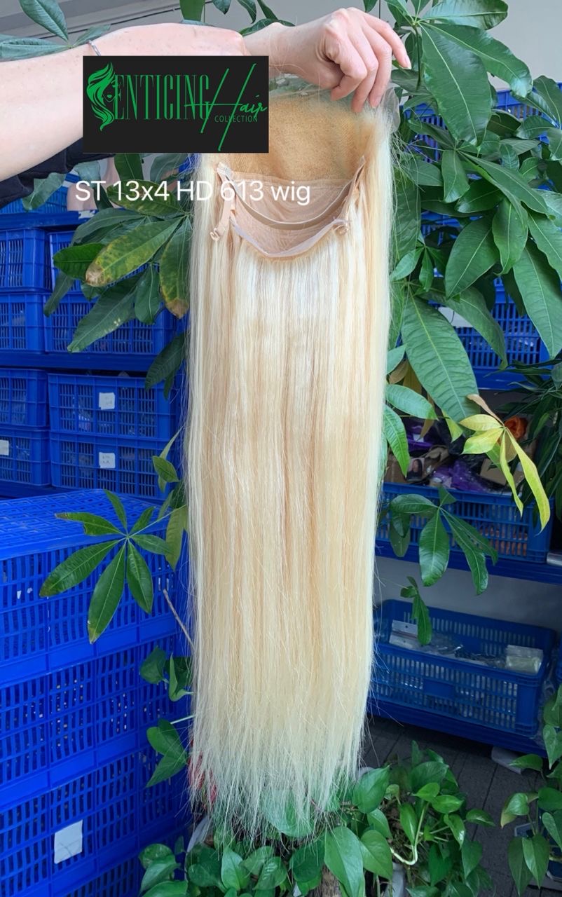 13x6 HD Frontal Wig – 100% Raw Hair
